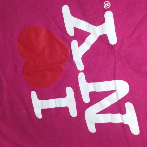 Pink I ❤️ NY tee - Picture 4 of 5